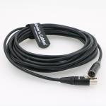 Neutrik XLR Arri Power Cable Mini 4 Pin Female To XLR 4 Pin Male Extension Lead for sale