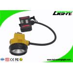 6.8Ah Rechargeable LED Mining Light Headlamps 15000lux Brightness 15hrs Working Time