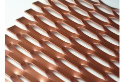 China 3D Expanded metal Mesh For Decorative Metallic Screen supplier