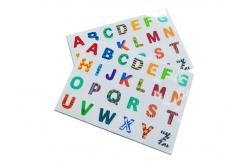 China Eco Friendly TPE Magnetic Alphabets And Numbers Static NO Glue supplier