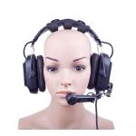 Headband Ear Headband XLR-4 Double Noise Cancel Intercom Earpiece for sale