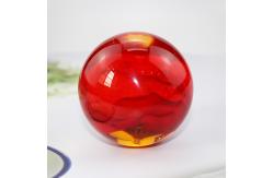 China Transparent Resin Custom Crystal Paperweight , Leaf Paperweight supplier