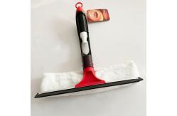 China 2 In 1 Tool Microfiber Window Scrubber Commercial Microfiber Mop Home Kitchen supplier