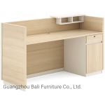 Big Size Office Reception Desks Melamine Faced Board ISO9001 for sale