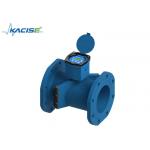 Agricultural Irrigation Water Meter , IP68 Battery Powered Ultrasonic Water Flow Meter for sale