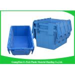 100% New Pp Plastic Attached Lid Containers Moving Storage Light Weight