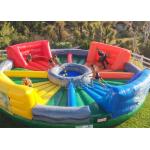 Giant Inflatable Sports Games Human Hungry Hippo Chow Down 6 M Diameter
