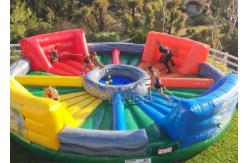 China Giant Inflatable Sports Games Human Hungry Hippo Chow Down 6 M Diameter supplier