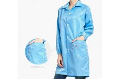 China ESD Cleanroom Coverall Antistatic Lab Coats ESD Suit Work Clothes supplier