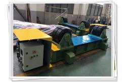 China Hydraulic Driven Fit Up Rotator Tank Turning Rolls With PU Wheel supplier