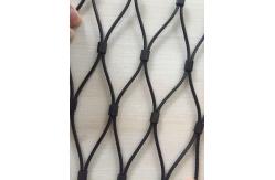 China Durable Stainless Steel Ferrule Mesh , Hand Woven black Wire Mesh supplier