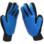 Silicone Cat Dog Grooming Gloves For Pet Massage Deshedding for sale