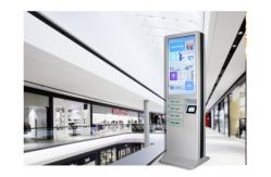 China 43 Big Advertising Screen Mobile Phone Charging Machines With Remote Management System supplier