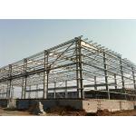 Prefabricated Heavy Steel Structure Warehouse With Crane for sale