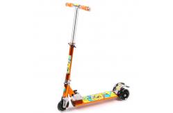China Full Aluminum Kids 3 Wheel Adjustable Scooter With Light Up PU Wheels supplier