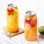 Customized Plastic Beverage Bottles PET Cold Milk Juice Bottles 300ml 500ml 700ml for sale