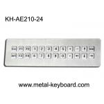 IP65 Waterproof Mountable Stainless Steel Industrial Keyboard with 24 Keys for sale