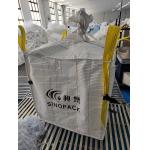 Good Cold Resistance 1500kg PP Jumbo Fibc 4 Loops Un Certified Bulk Bags For Heavy-Duty Bulk Transportation for sale