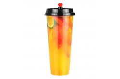 China Bubble Tea Cold Coffee Cups Biodegradable PLA Cups for Drinks supplier