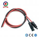 2.5 /4 /6mm2 Solar Panel Pv Cable + Connector For Solar Crimp Wire Red Or Black for sale