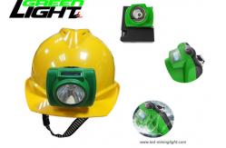 China Anti Explosive CREE Rechargeable LED Headlamp 13000lux With OLED Screen Display supplier