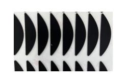 China Mouse Spare Part Mouse PTFE Feet 2-120mm Length 0.6mm Thickness supplier