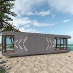 Customized Color Capsule Cabin House 2 Bedroom Smart Capsule House for sale