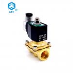 Brass 1/2 220 Volt Gas Detector Solenoid 2T-50 High Temperature With Flange for sale