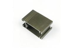 China T Shape Casement Champagne Anodized Aluminum Window Profiles supplier