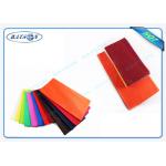 Different Color Different Gram Non Woven Tablecloth Cutting Packing Put Into Carton for sale