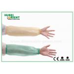 Oil-Proof Disposable Plastic Arm Sleeves Flexible With Polyethene Material Approved MDR CE