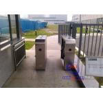 Stainless Steel IP54 Fingerprint Tripod Turnstile Mechanism for Access Controller with Barcode / IC Card for sale