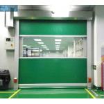 Automatic 0.7m/S 0.8mm Curtain PVC Roller Shutter Doors for sale
