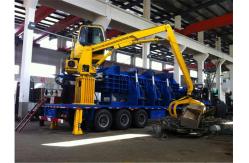 China Grade A Portable Scrap Metal Balers 260hp Power 15000*4000mm Cover Area supplier