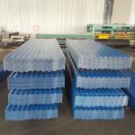 Color Coated Corrugated Steel Sheet 1200mm Galvanized Iron Roofing Plate for sale