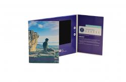 China lcd video greeting card 7 inch for small business and invitation supplier