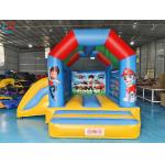 Customized Inflatable Paw Patrol Jumping Bouncy Castle With Slide Combo For Kids for sale