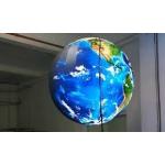 Shopping Mall and Event Round LED Monitor with FCC Certification for sale