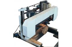 China Large Horizontal Diesel Powered Log Cutting Band Sawmill Automatic Operation supplier