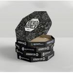 Custom Takeaway Octangle Pizza Food Packaging Box Lead Time 12 Days for Food for sale
