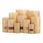 Transparent Window 150gsm Food Paper Bags For Bread Packaging for sale