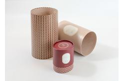 China Handmade Empty Eco Friendly Candle Boxes , Rigid Cylinder Round Cardboard Gift Box supplier