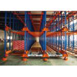High Density Q235 Steel Pallet Racking Radio Shuttle Shelving Easy Operation for sale