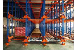 China High Density Q235 Steel Pallet Racking Radio Shuttle Shelving Easy Operation supplier