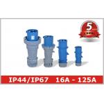 Impact Resistance 230V Industrial Plugs 32 Amp 3 Phase Socket One phase for sale