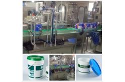 China High Accuracy Paint Bottle Filling Line / Paint Filling Equipment  Simple Operation supplier