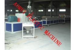 China WPC Furniture Profile Extruder , Deck Profile Machinery supplier