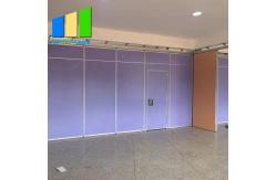 China Wooden Acoustic Room Dividers Folding Classroom Partition Sliding Door Movable Partition Wall supplier