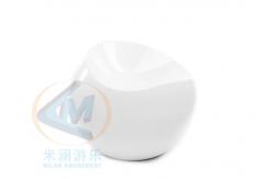 China Fiberglass Apple-Shaped Ball Chair – Seating for Mall Leisure Areas supplier