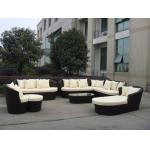9pcs luxury resort beach sofa furniture for sale